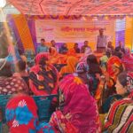 শ্যামনগর রমজান নগরে সুশীলনের উদ্যোগে স্যানিটার লেটটিন হস্তান্তর