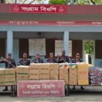 সিলেট-সুনামগঞ্জে ৪৮ বিজিবি’র অভিযানে ১ কোটি ১৩ লক্ষ ১২ হাজার টাকার চোরাই পণ্য আটক 