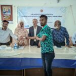 দোয়ারাবাজারে জুলাই-আগস্টে আহতদের মাঝে স্বাস্থ্য কার্ড বিতরণ 