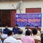 মাধবপুরে থানা পুলিশের উঠান বৈঠক