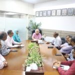 জবি প্রতিনিধি দলের সাথে ইউজিসি চেয়ারম্যানের সাক্ষাৎ 