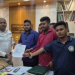 বাজারফান্ড জমি বন্ধক রেখে ঋণ খুলে দেওয়ার দাবিতে পিসিসিপি’র স্মারকলিপি প্রদান