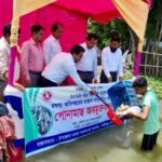 শান্তিগঞ্জে মাছের উৎপাদন বৃদ্ধিতে পোনামাছ অবমুক্ত