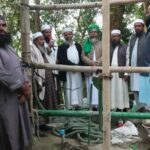 ফ্রান্স জমিয়তের পক্ষ থেকে শান্তিগঞ্জের শহিদ মাওলানা মুস্তাক আহমদ গাজীনগরীর পরিবারকে ডিপ-টিউবওয়েল প্রদান