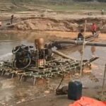 দোয়ারাবাজারে অবৈধভাবে বালু উত্তোলনের দায়ে ১ জনের কারাদণ্ড, ড্রেজার মেশিন জব্দ