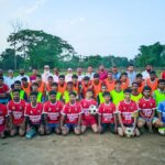 একঝাঁক তরুণের হাত ধরে আনুষ্ঠানিক আত্মপ্রকাশ করলো নরসিংপুর ইউনিয়ন ফুটবল একাডেমি
