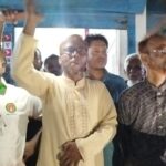 দোয়ারাবাজারে নরসিংপুর ইউপি’ চেয়ারম্যানের গ্রেফতার ও অপসারণের দাবিতে এলাকাবাসীর বিক্ষোভ