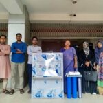 জবির একমাত্র ছাত্রী হলে জকসুর উদ্যোগে ঠান্ডা পানির ফিল্টার হস্তান্তর।