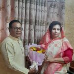 শাহজাদপুরে রবীন্দ্র বিশ্ববিদ্যালয়ের নবনিযুক্ত ভিসির যোগদান।
